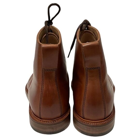 Alfred Sargent Lace Up Boots Size 8 US Made in England Brown Leather NEW - Picture 3 of 6